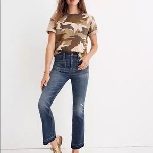 Madewell women’s Cali Demi-boot cut jeans